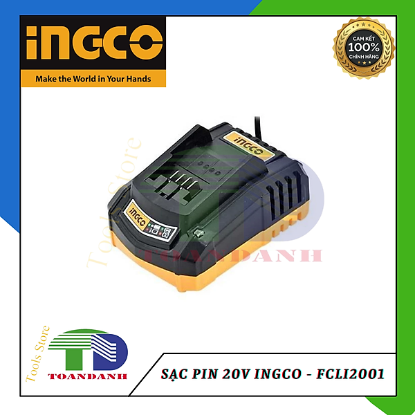 Sạc 20v ingco fcli2001