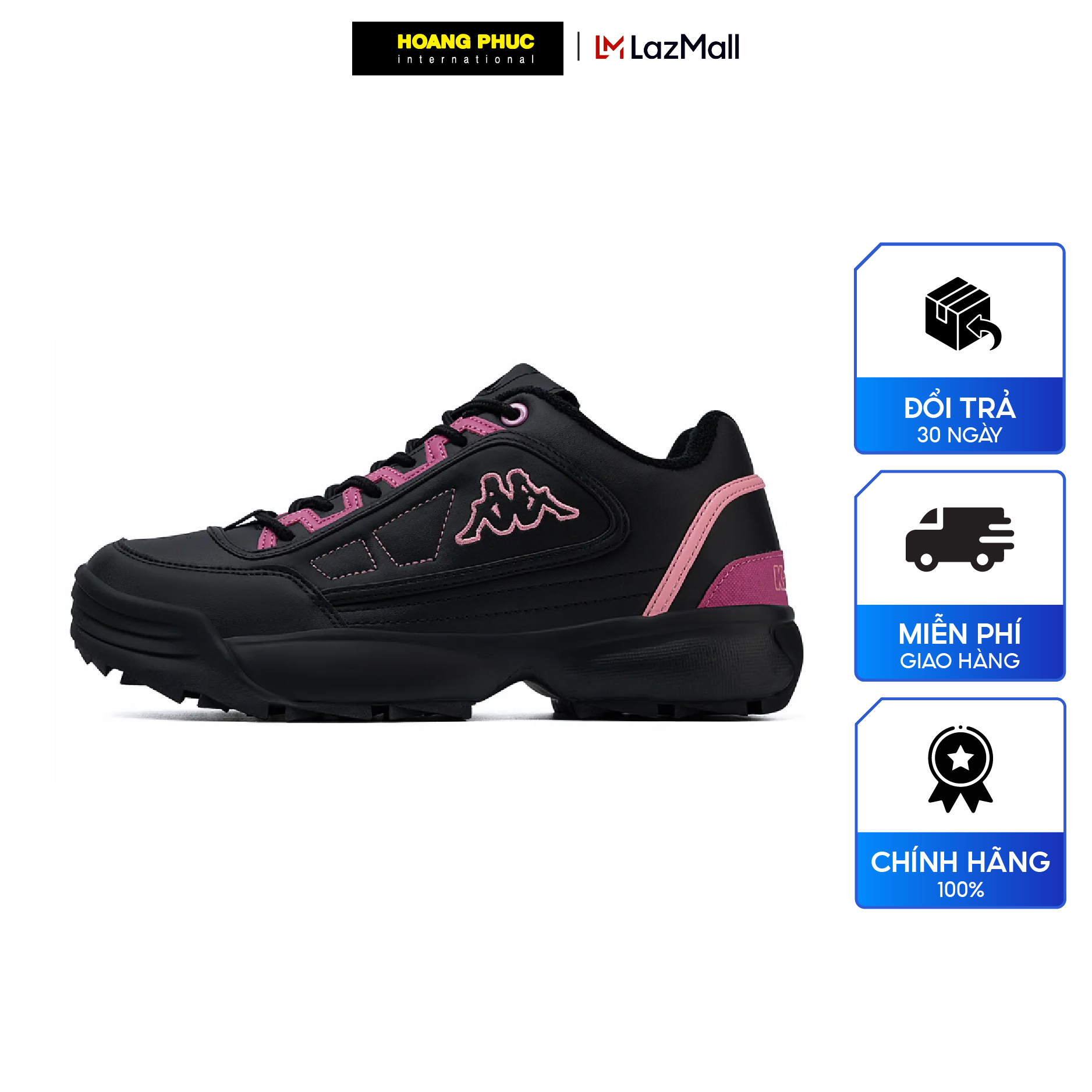 Giày thể thao nữ KAPPA cá tính, êm chân 38143YW