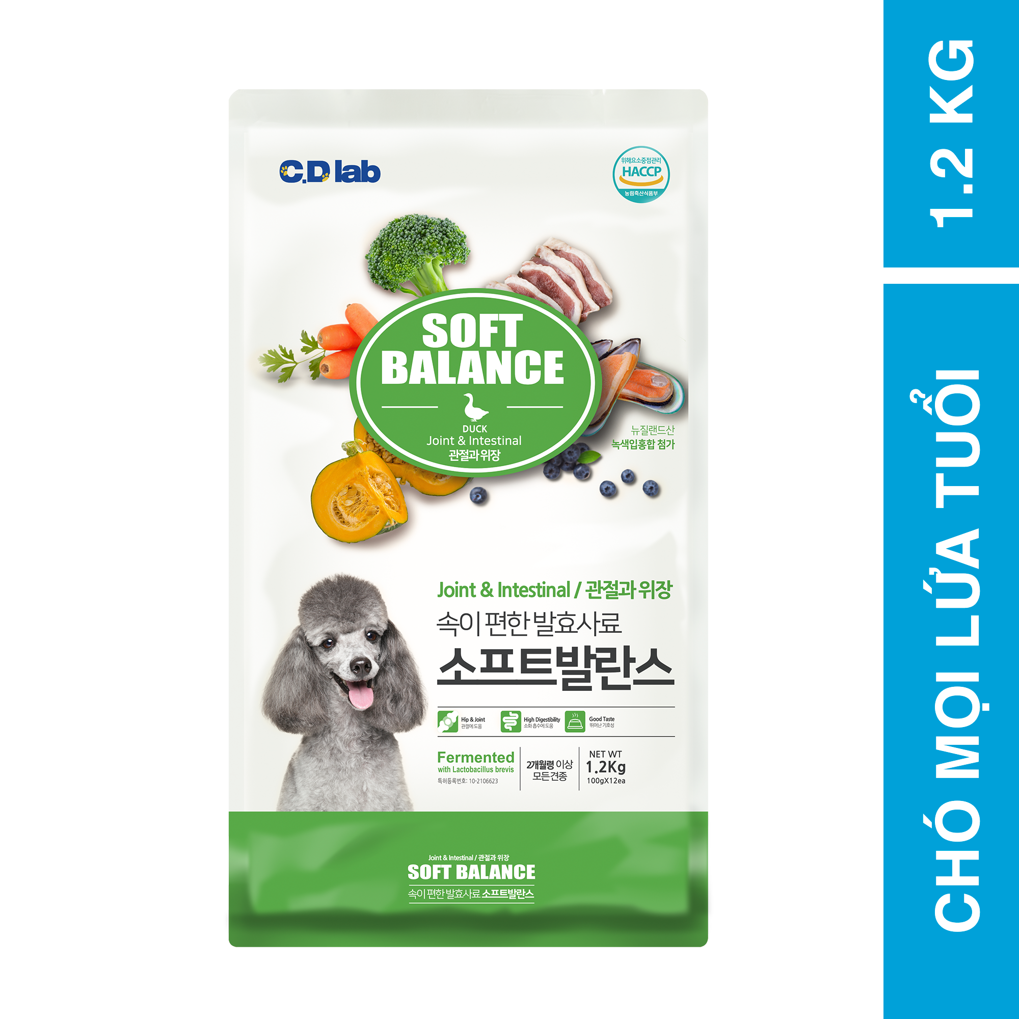 Hạt mềm Soft Balance VỊ VỊT tốt cho xương khớp và đường ruột dành cho chó mọi lứa tuổi