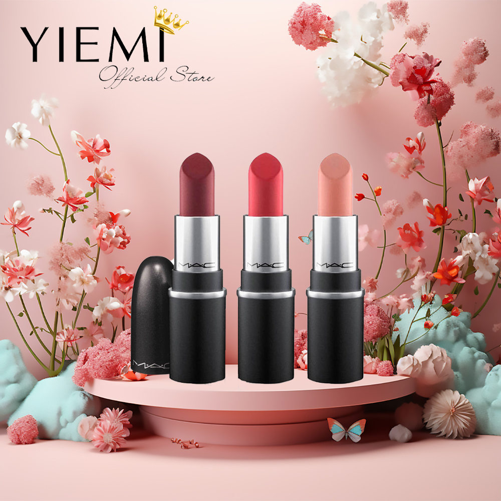 Son 𝙈.𝘼.𝘾 mini size 1,8g hàng chính hãng, đủ bill, đủ màu cho các nàng lựa chọn, Son 𝙈.𝘼.𝘾 602 Chili màu đỏ gạch siêu đẹp.