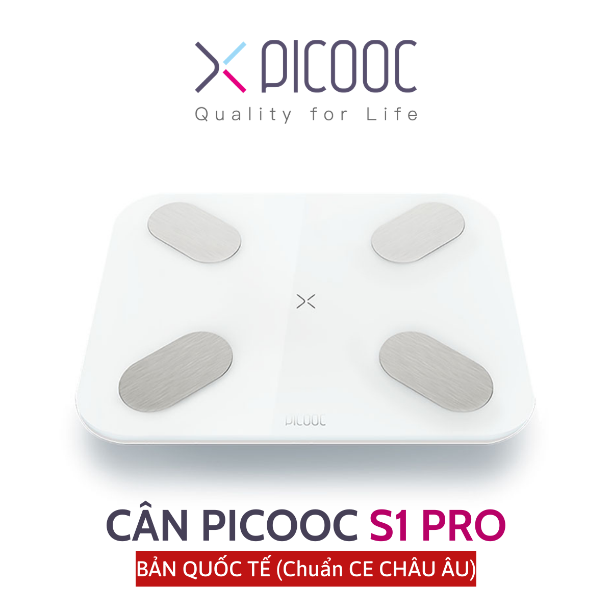 Cân điện tử thông minh PICOOC S1 Pro thiết kế nhỏ gọn