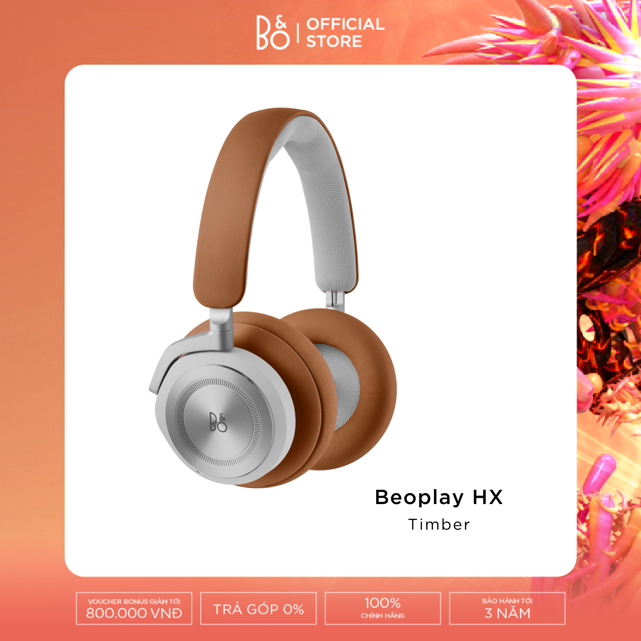 Beoplay HX - Tai nghe toàn diện và thoải mái khi đeo