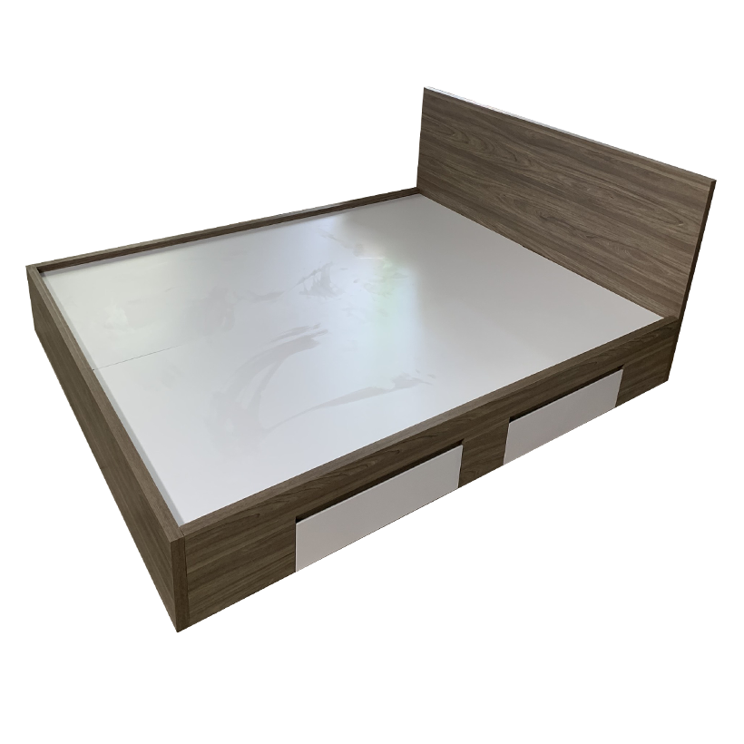 [Trả góp 0%] Giường ngủ gỗ công nghiệp  Ohaha-067