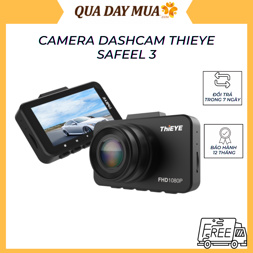Camera Dashcam Safeel 3 Thieye - Hàng chính hãng