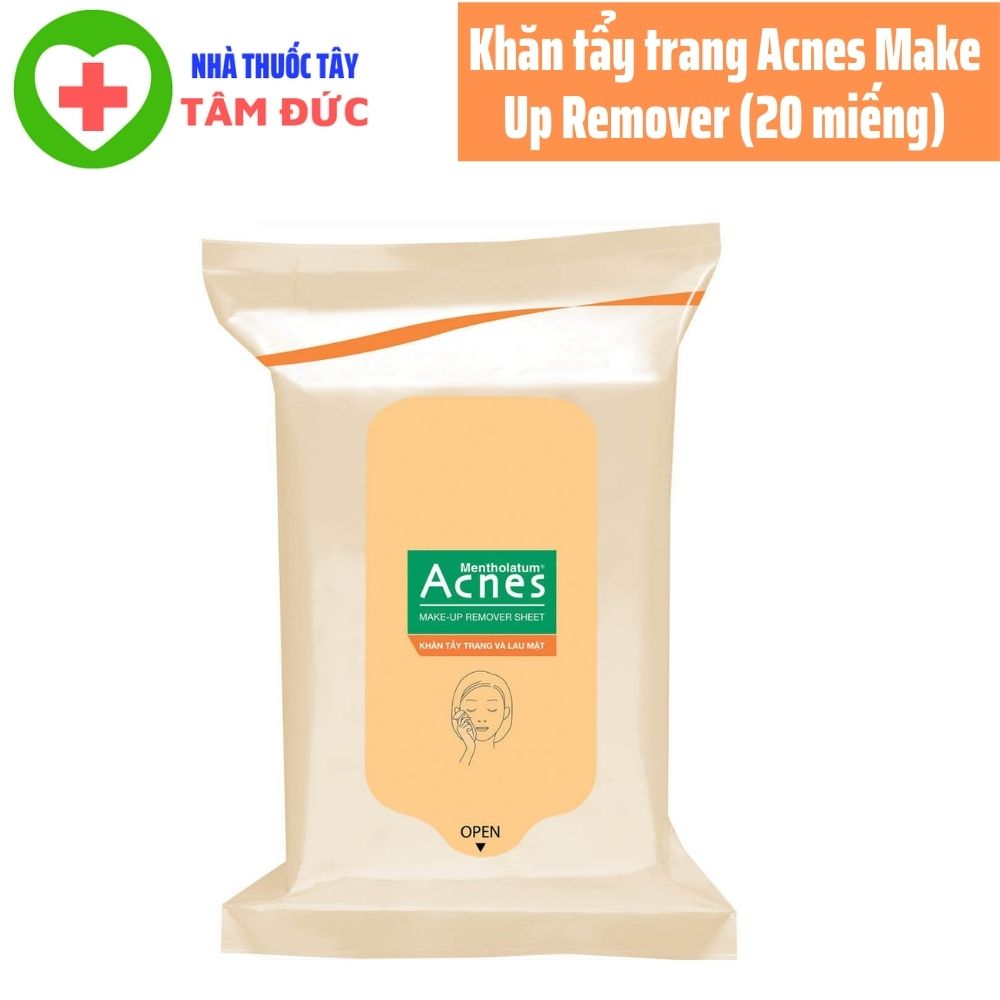 Khăn tẩy trang Acnes Make Up Remover Sheet