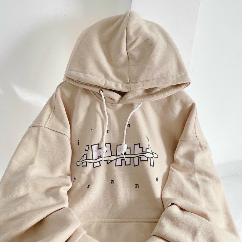 Áo khoác nỉ unisex áo hoodie áo hoodie thu đông áo cadigan in màu siêu xinh