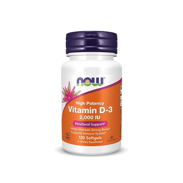 Viên uống bổ sung vitamin d3 – now foods - 2000 iu/5000 iu – 120 viên