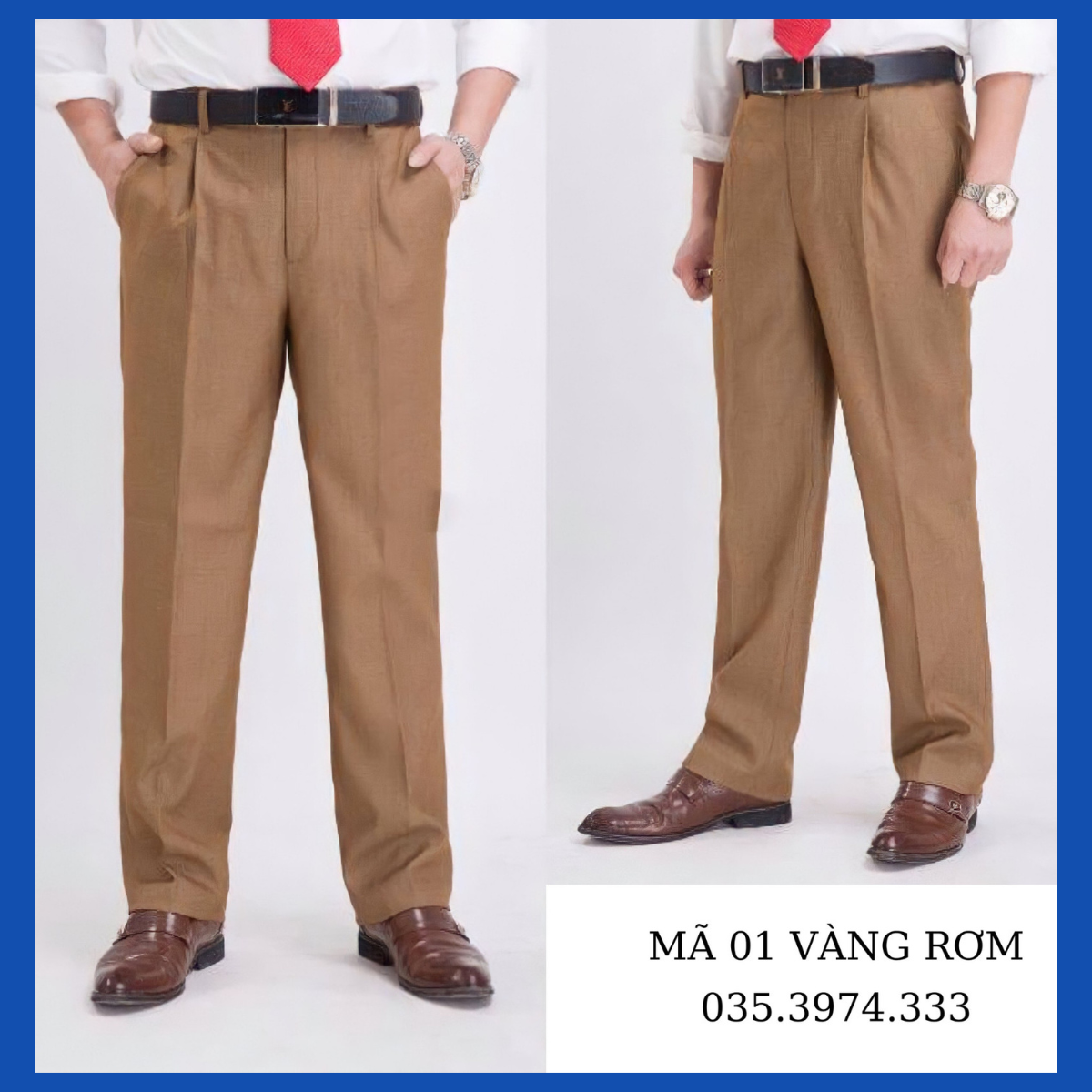Quần âu nam trung niên,quần âu trung niên chất liệu tuýt si cao cấp nhập khẩu ấn độ