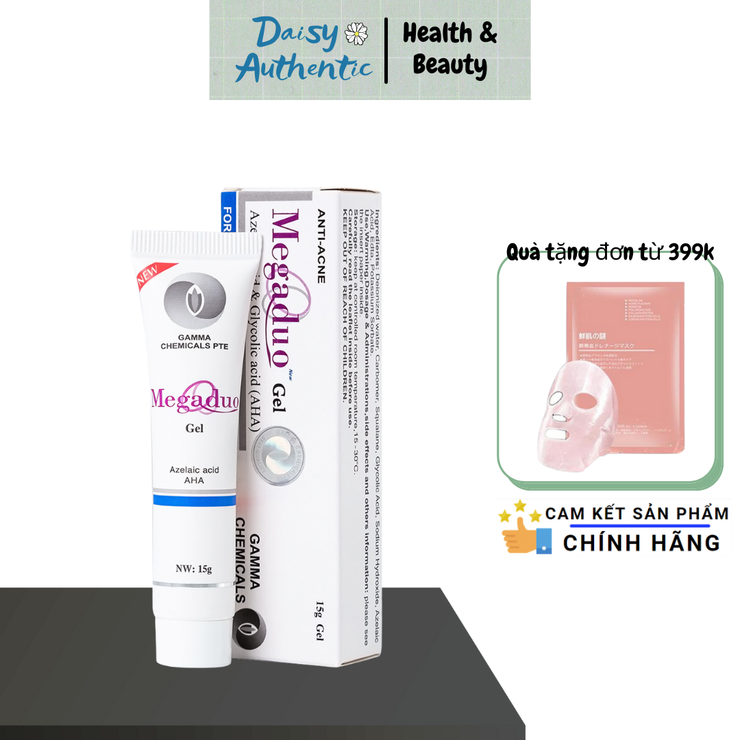 Kem mụn megaduo gel 15g - giảm mụn, mờ thâm