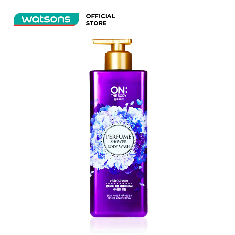 Sữa Tắm On The Body Perfume Violet Cream 500g