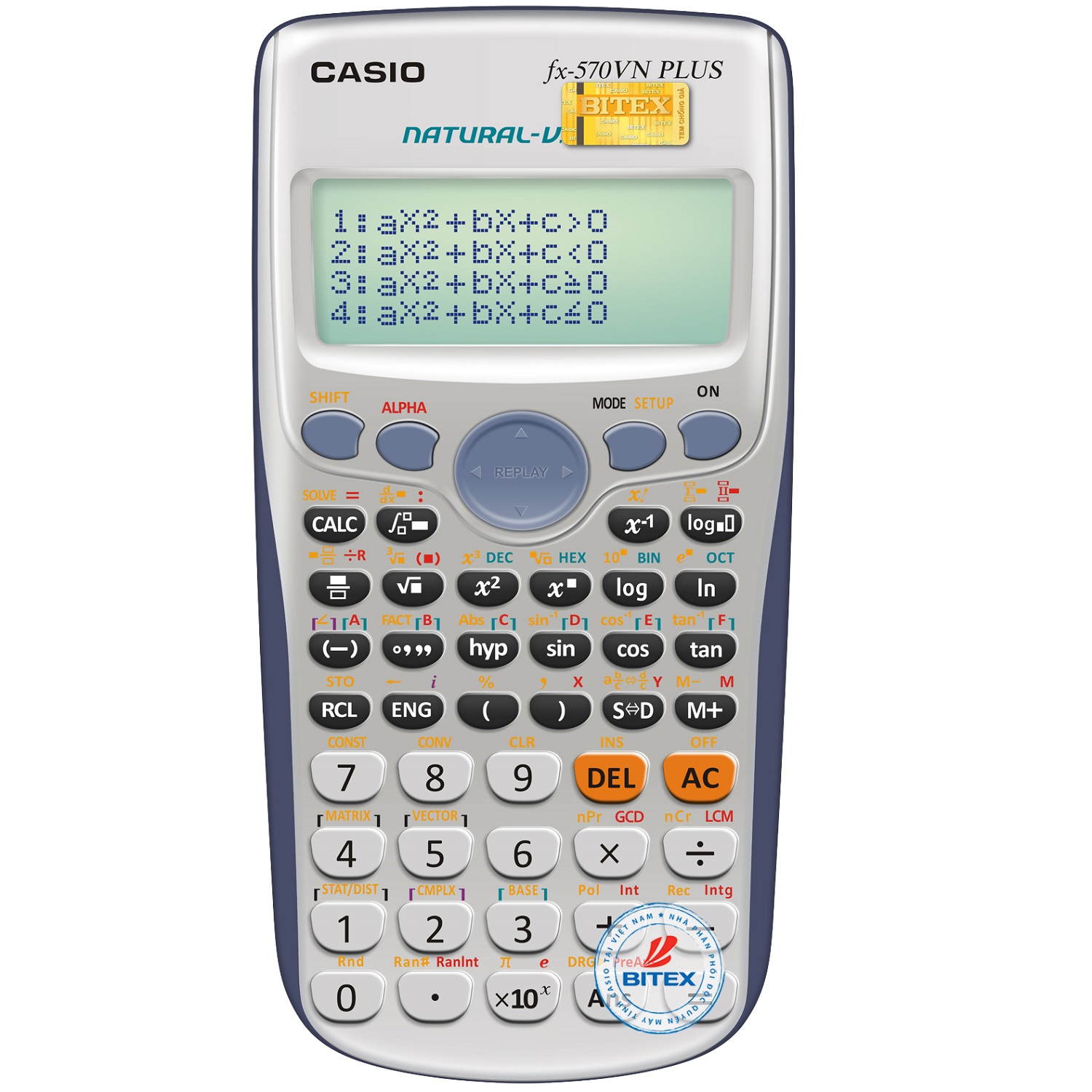 [HCM]Máy Tính Casio Fx-570VN Plus (453 Phép Tính). Bảo hành 24 tháng