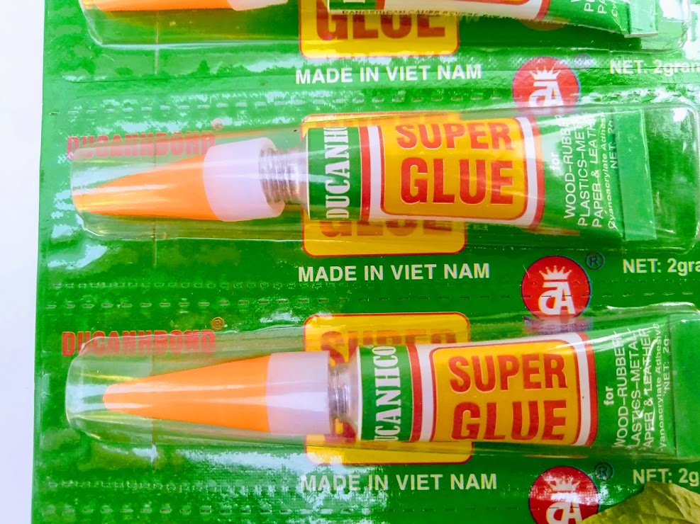 BỘ 2 TUÝP KEO DÍNH GIÀY, DÉP, GỖ SUPER GLUE