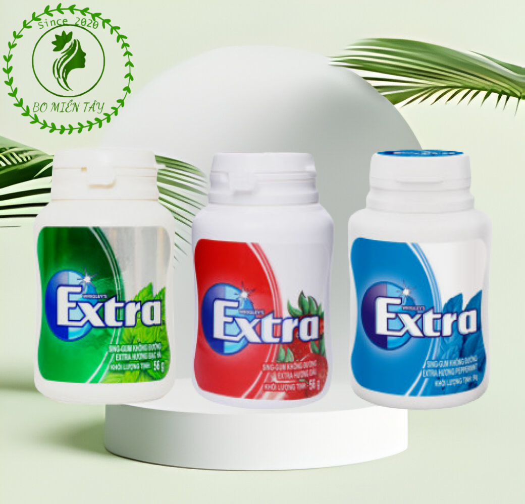 Hủ kẹo singum Extra không đường 56g