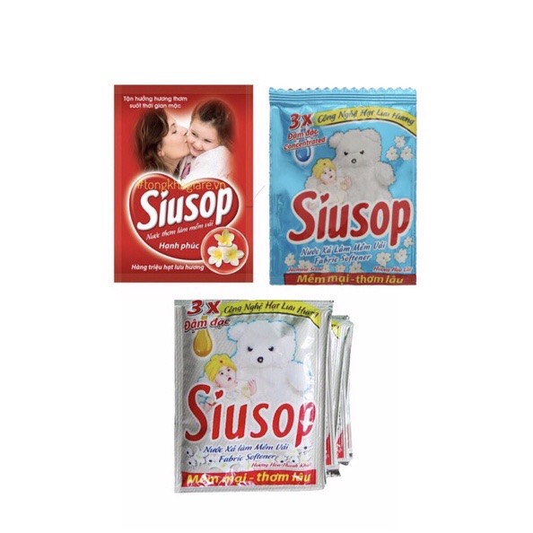 5 dây nước xả vải SiuSop đủ hương, siusop xanh, siusop đỏ, siusop trắng