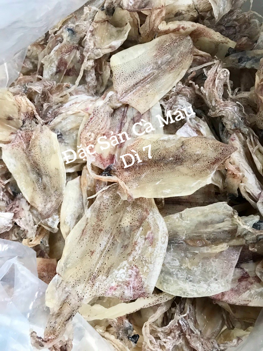 [1KG] Khô mực đồng tiền, mực mini, mực câu Sông Đốc, Cà Mau