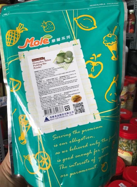 Bột flan pudding vị dưa lưới - hàng mole đài loan 1kg