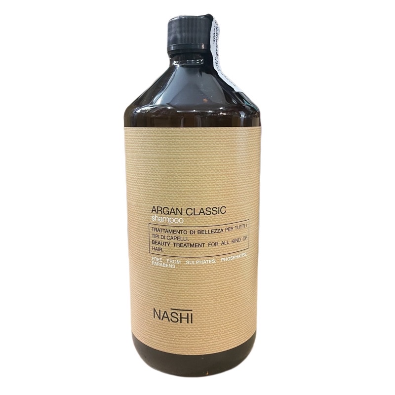 Dầu gội phục hồi tóc hư tổn Nashi Argan Classic Shampoo 1000ml