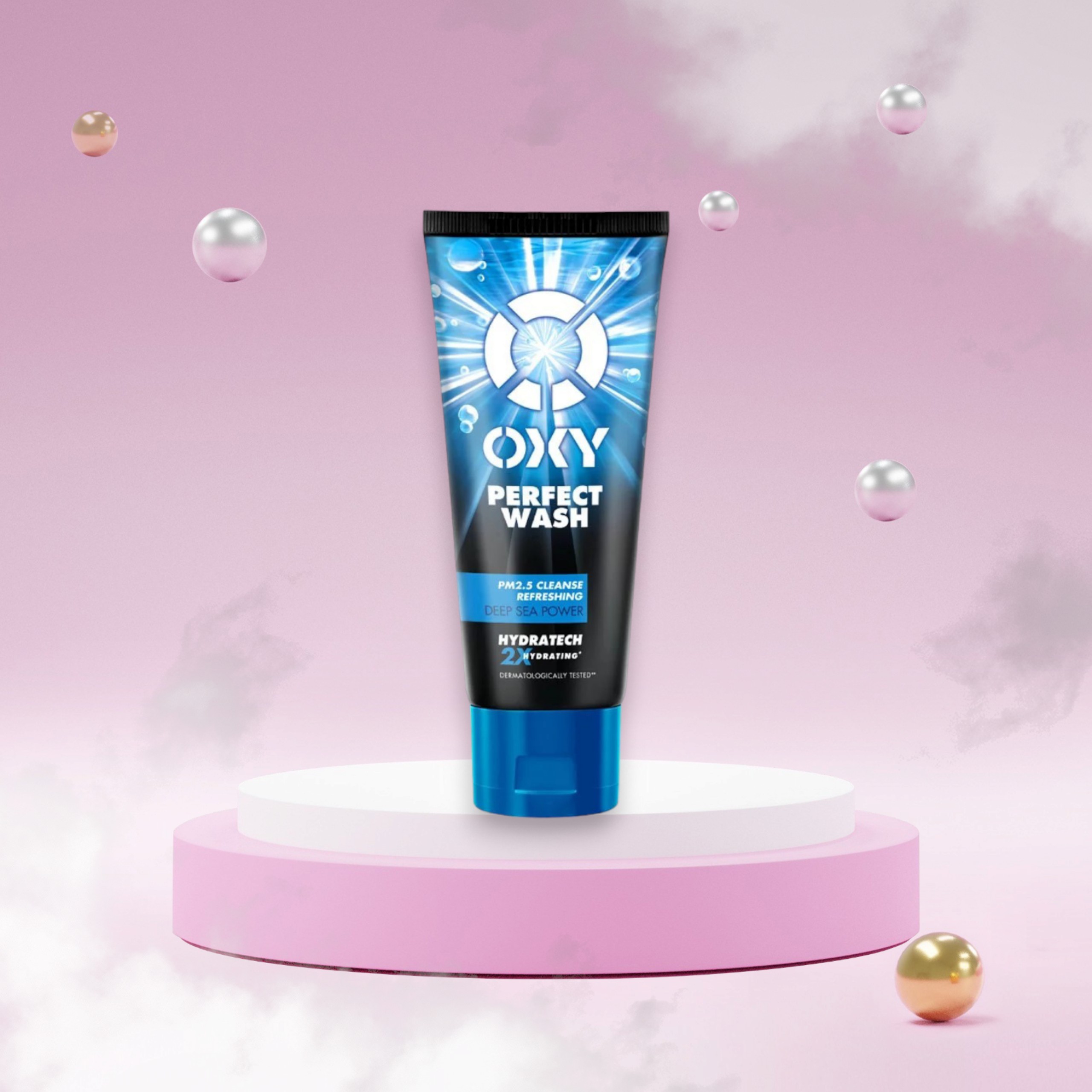 Sữa rửa mặt sạch nhờn mát lạnh OXY Perfect Wash 100g