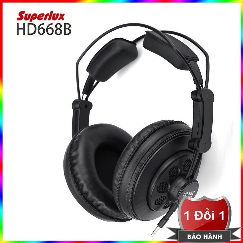 Tai nghe kiểm âm Superlux HD668B cao cấp