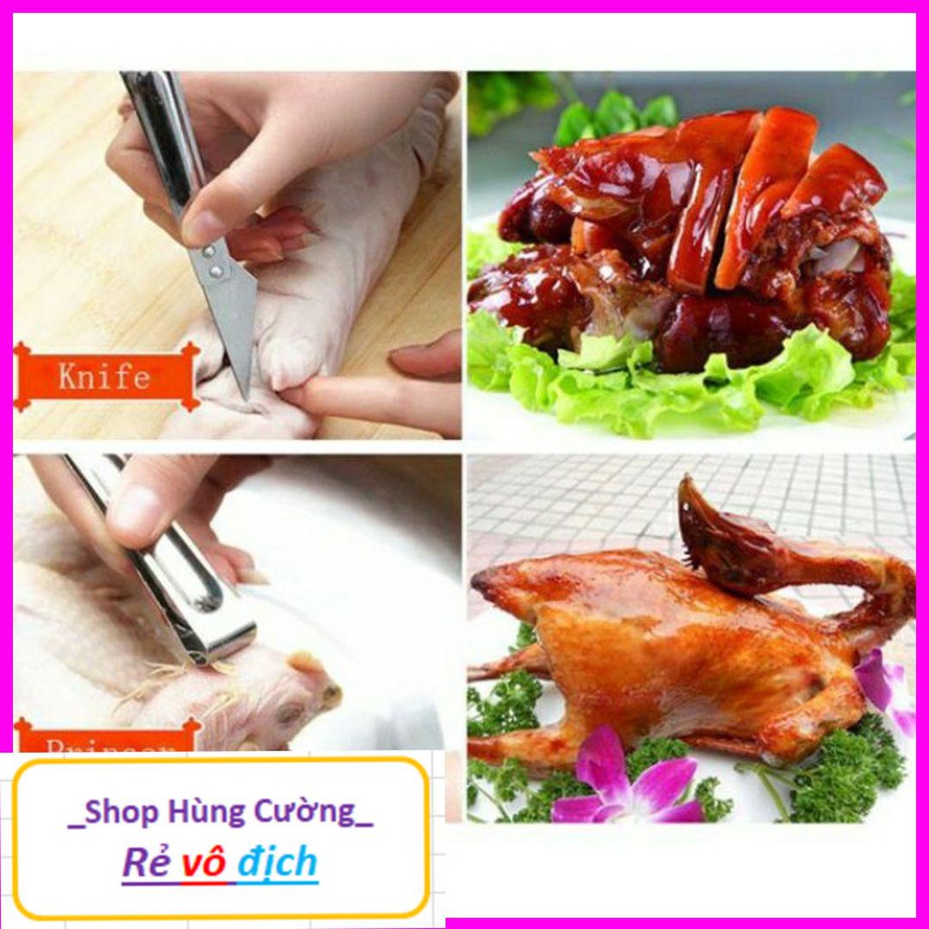 Dụng cụ nhổ Lông, làm Lòng Gà, Vịt