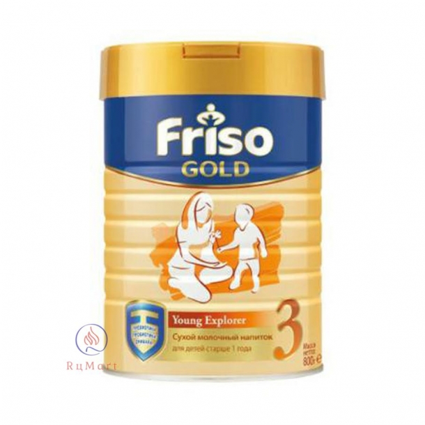 [Date T1/2022]Sữa Friso Nga 3 lon 800g dành cho trẻ từ 12-36 tháng tuổi