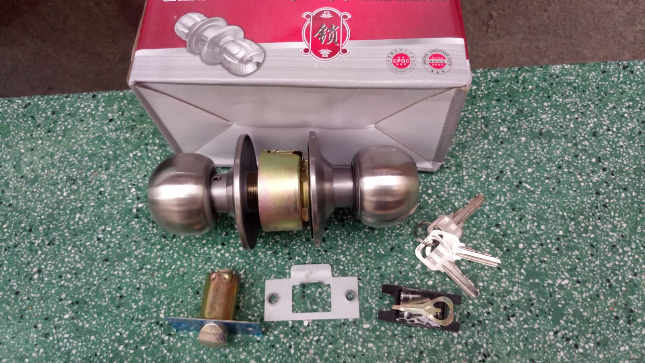 Ổ khoá tay nắm tròn - ổ khóa quả đấm - khóa cửa tròn