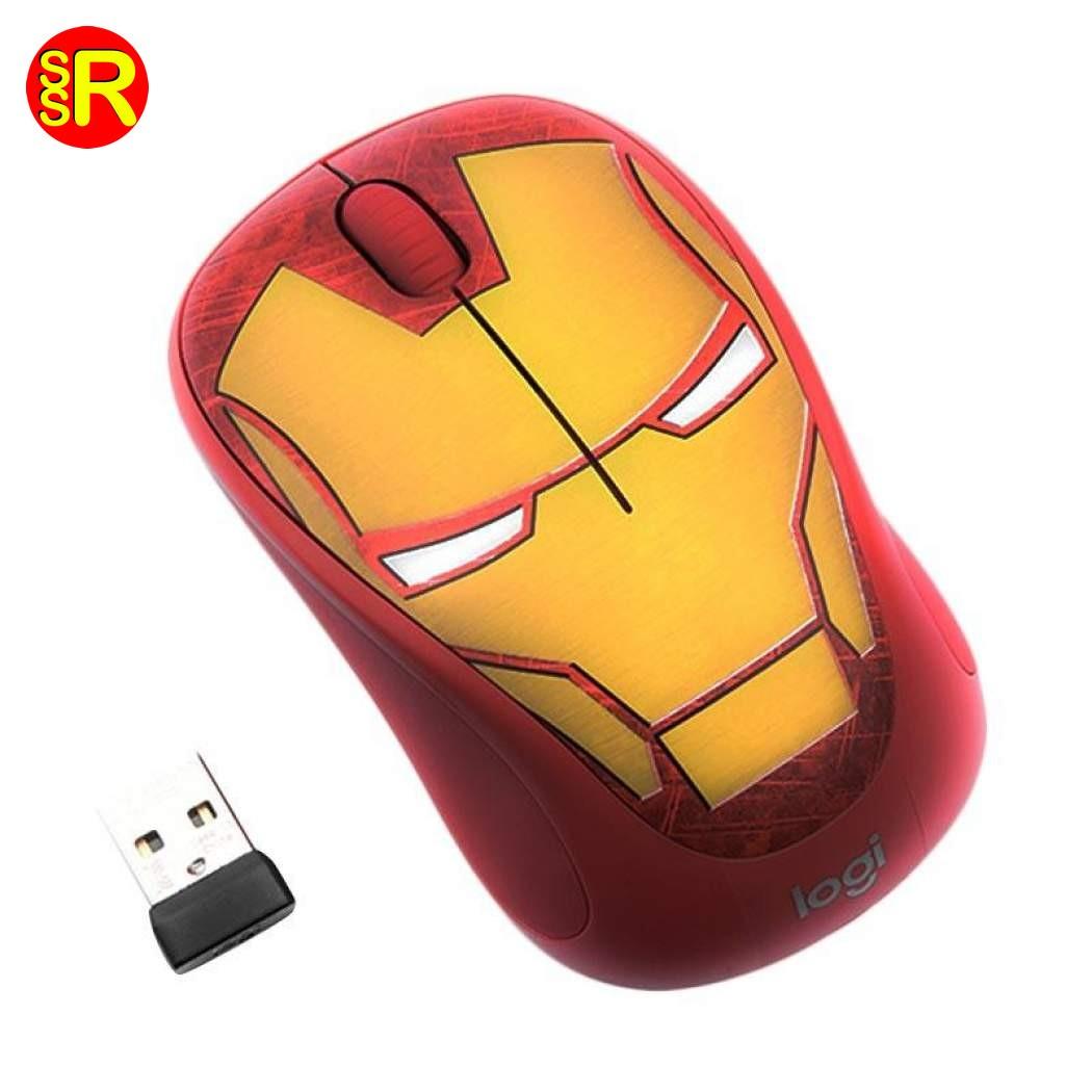 [HCM]Chuột không dây phiên bản Siêu Anh Hùng Iron Man Logitech M238  Marvel Collection