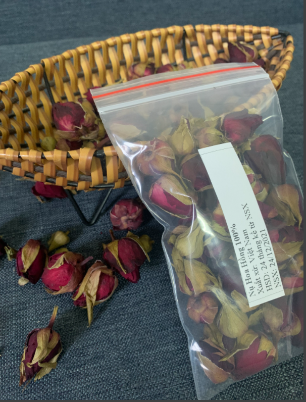 Cánh/nụ Hoa Hồng khô gói nhỏ 30g