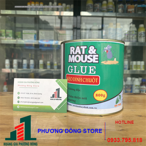 Keo dính chuột - hộp 800g