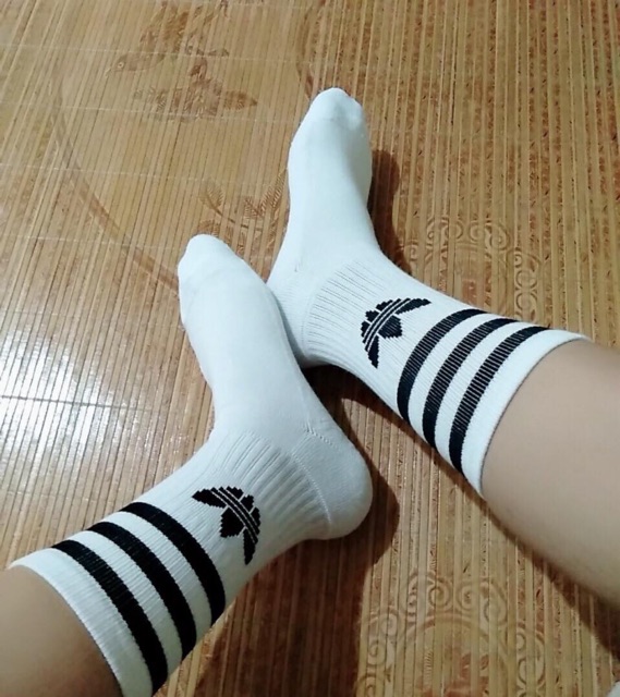 Sport sock Tất/ vớ Adidas cao cổ Hàng chính hãng full hangtag