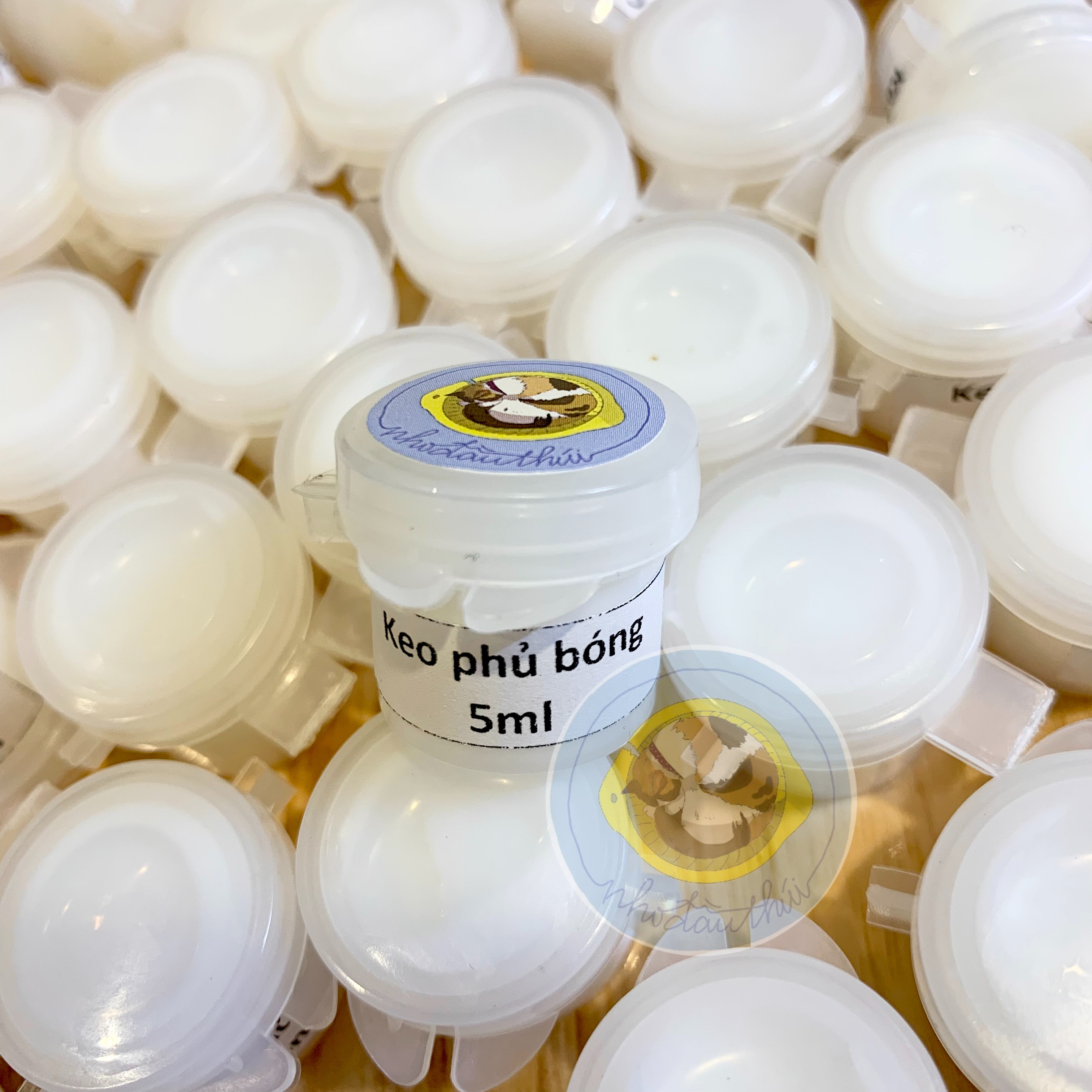 Dầu bóng Phủ Tranh Tượng Đất sét 5ml Nguyên Chất / Sơn bóng Phủ Tranh Tượng Đất sét
