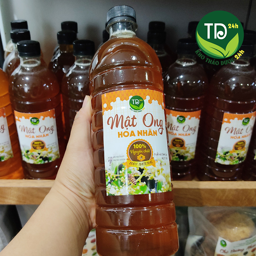 Mật ong rừng hoa nhãn nguyên chất 100% đặc sản nổi tiếng của tỉnh miền núi Tây Bắc (Sơn La) I Kho Thảo Dược 24h