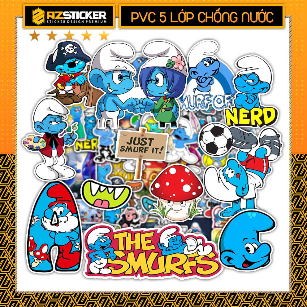 Miếng Dán Xìtrum Cute | Sticker Dán Nón Bảo Hiểm , Stiker Dán Đàn Ghita
