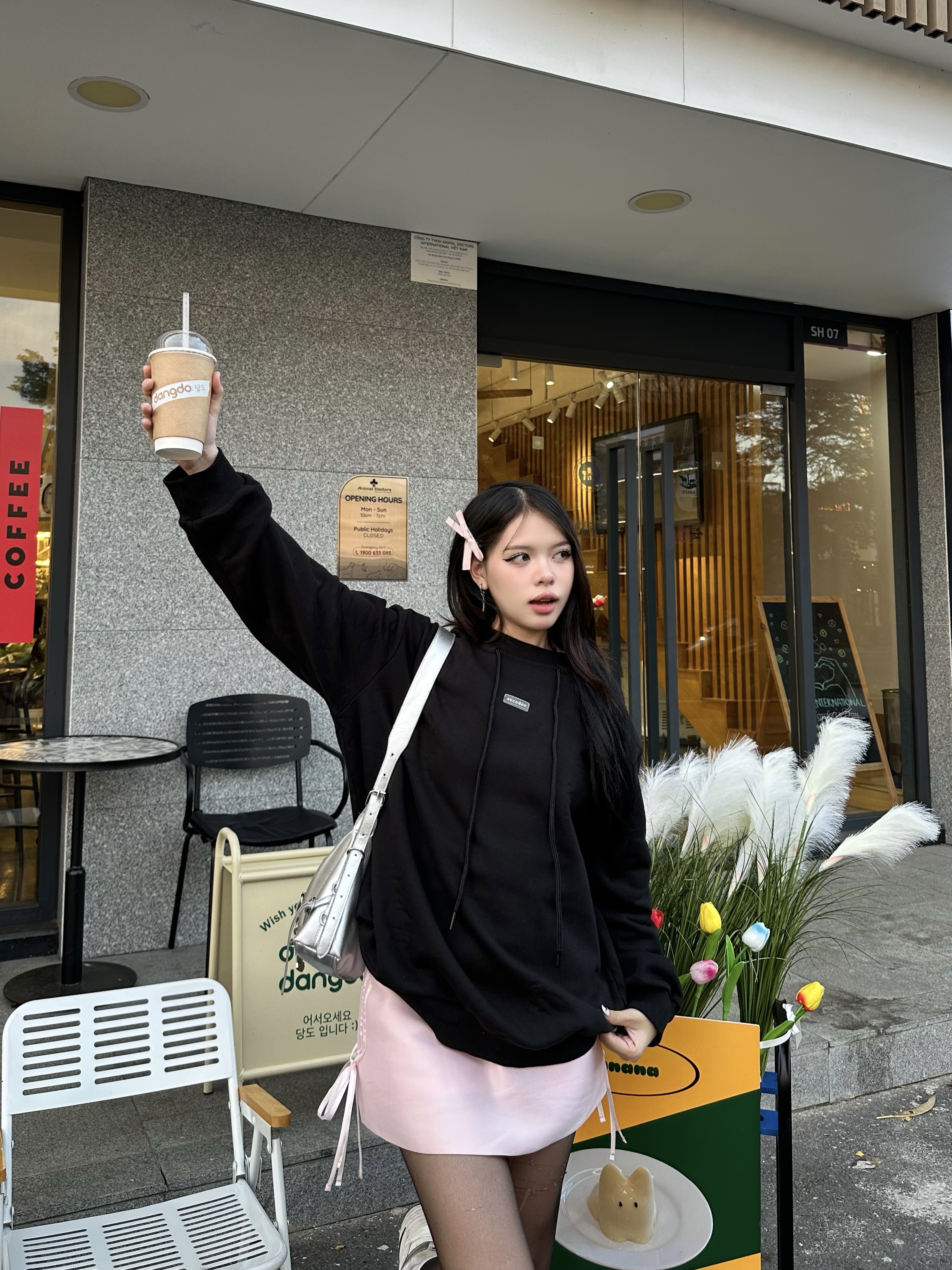 Áo sweater nam nữ form rộng SMILE, Áo thun tay dài nam nữ Oversize Unisex form rộng| SMILE Sweater | Secodee