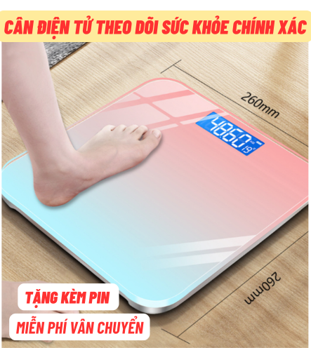 [LOẠI TỐT -  BH 1 NĂM] CÂN ĐIỆN TỬ ĐA SẮC 180KG MẶT GƯƠNG SANG CHẢNH MẪU MỚI NHẤT 2024 ĐO CÂN NẶNG VÀ NHIỆT CHÍNH XÁC 100% - CÂN SỨC KHỎE ĐIỆN TỬ GIA ĐÌNH XỊN BỀ MẶT CẢM ỨNG SIÊU NHẠY ĐO CỰC CHUẨN