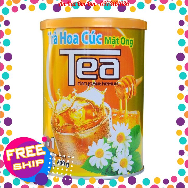 Trà hoa cúc mật ong Thanh Bình hủ 400g - tôt cho bà bầu