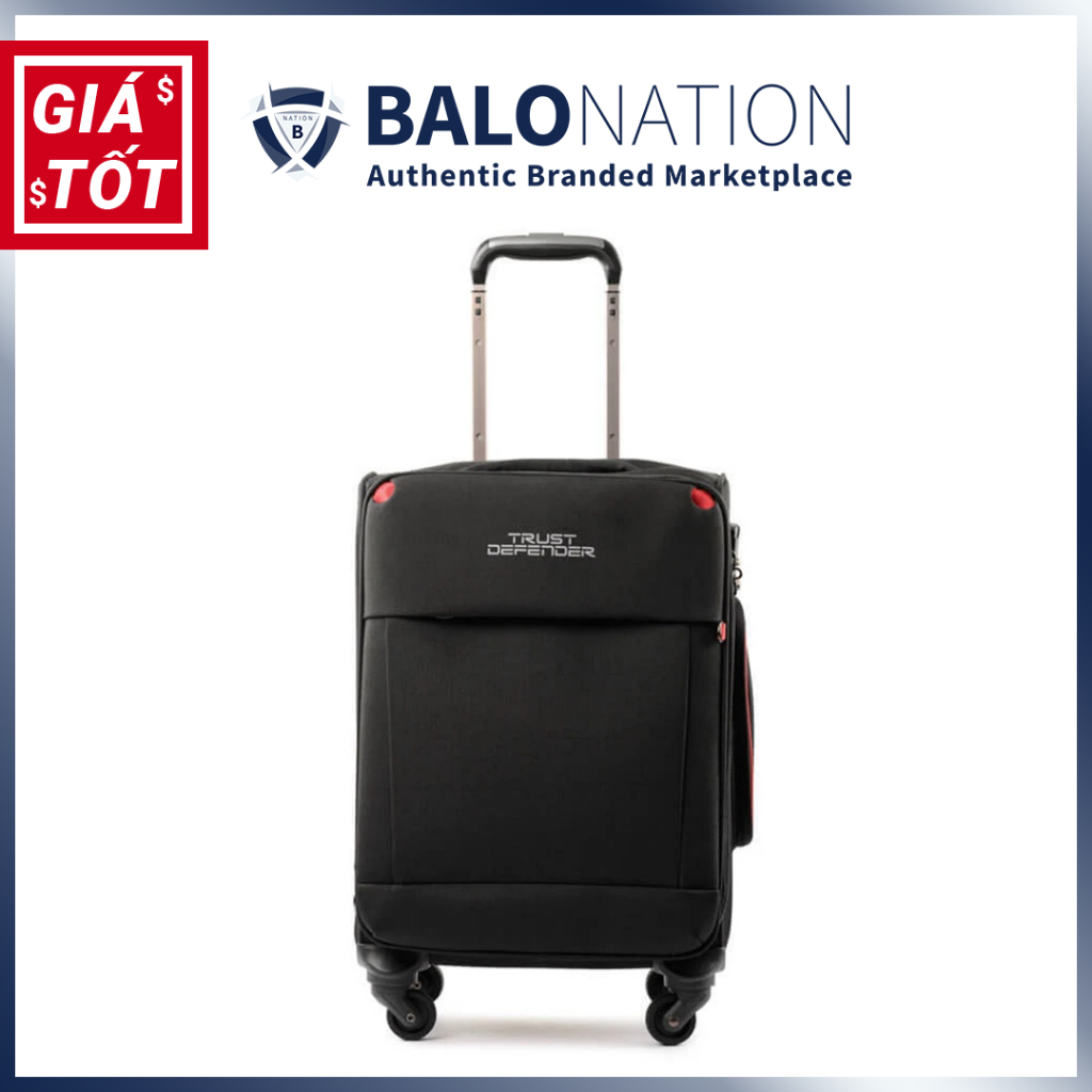 Vali du lịch vải mr vui 204 size 19 inch - tại balonation.vn