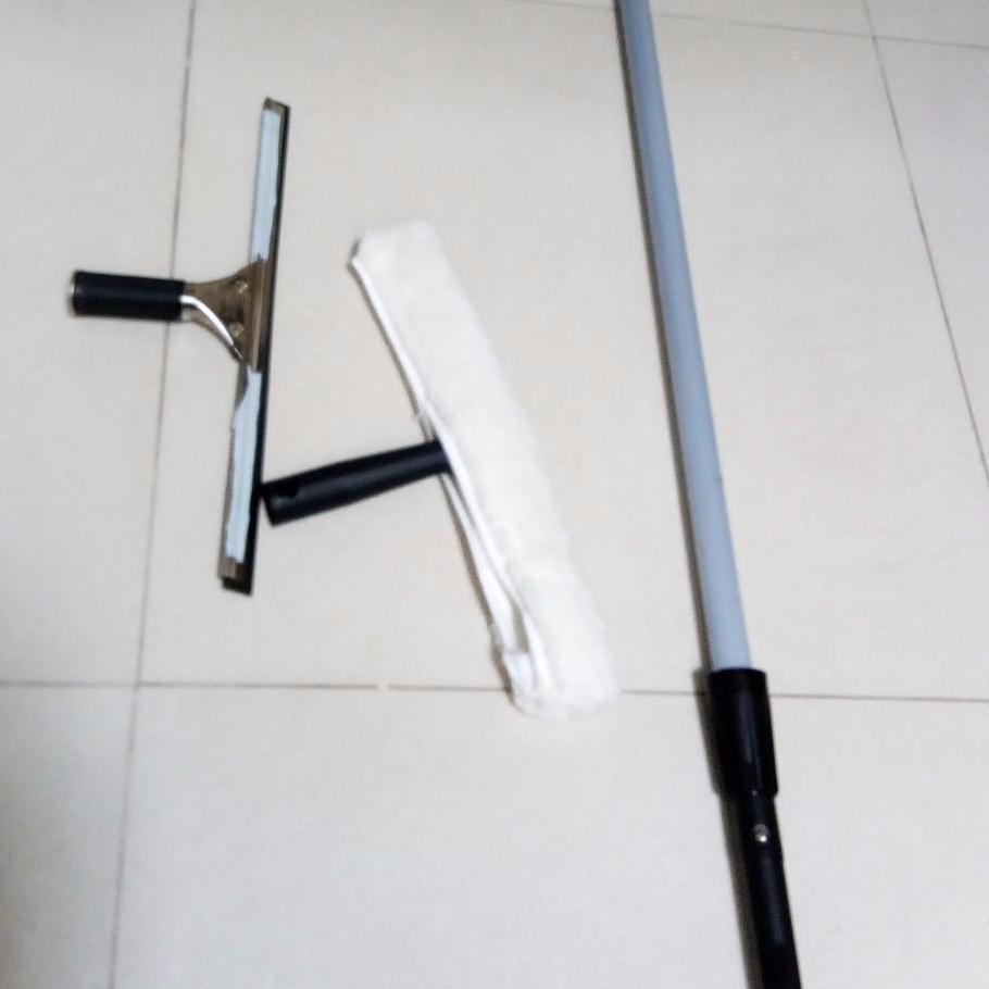Cây lau kính 1,2m thân nhôm hợp kim- Thiết Bị Á Châu