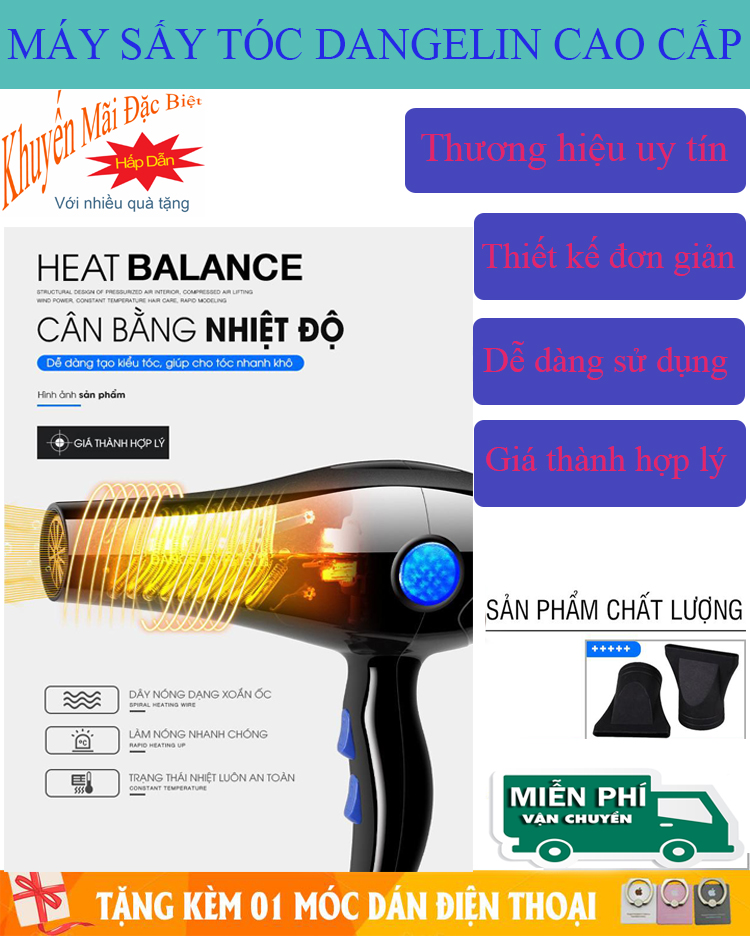 Máy Sấy Tóc Tạo Kiểu  Chuyên Nghiệp, Máy sấy tóc cao cấp công suất lớn, SIÊU KHUYẾN MÃI