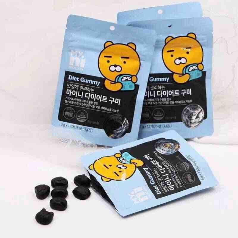 Combo 3 gói kẹo giảm cân diet gummy nội địa nhật bản