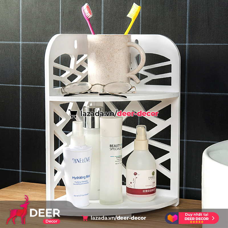 Kệ góc hoặc kệ vuông - kệ để đồ tiện lợi - deer decor