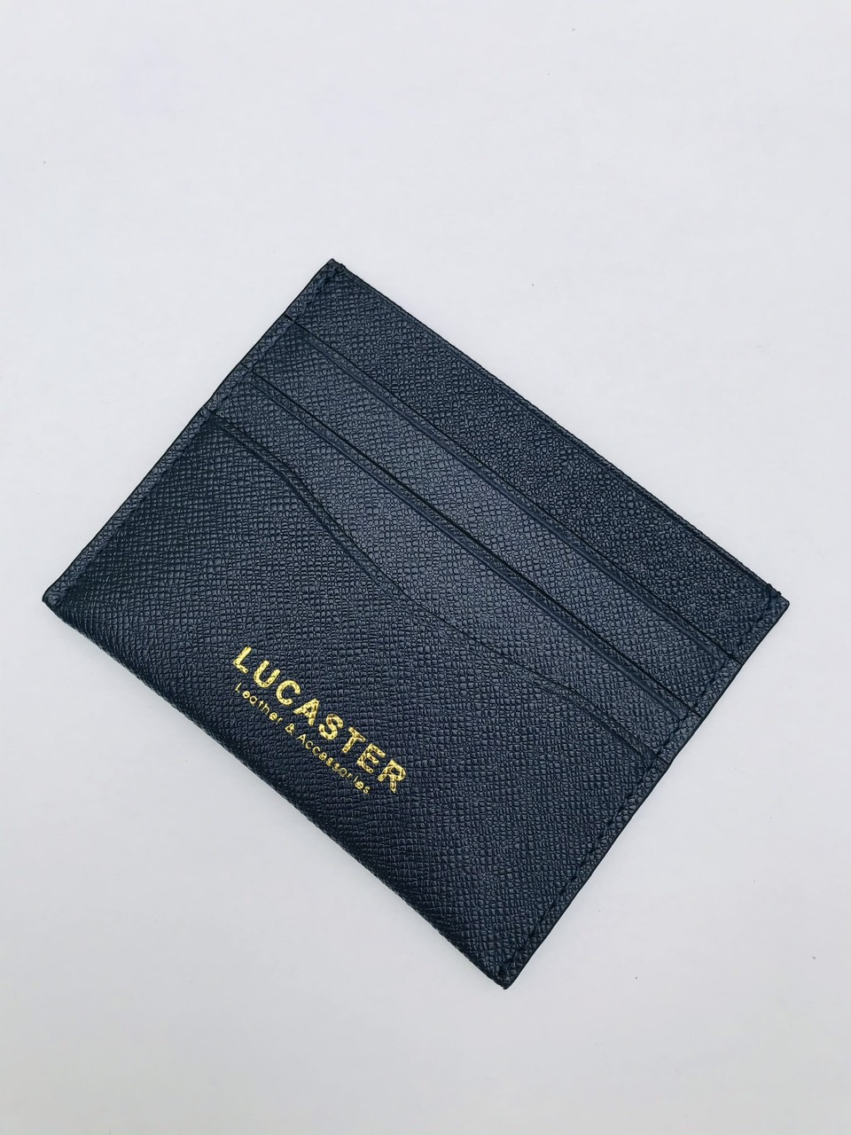 (da thật) ví mini card da thật .ví da thật nam nữ thời trang Lucaster _LC006 BH 2 năm