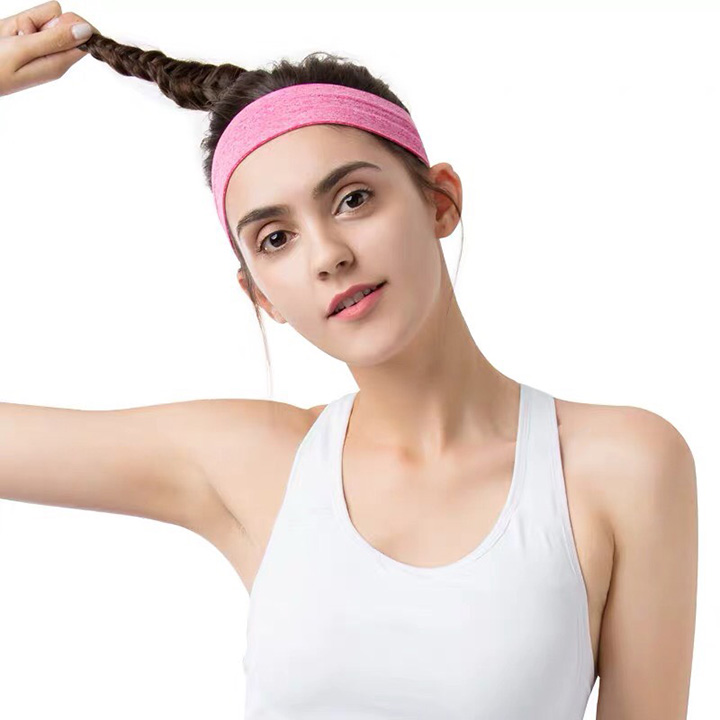 Băng đô thể thao headband cotton đeo trán thấm chặn mồ hôi chống trượt bản 5cm BD1