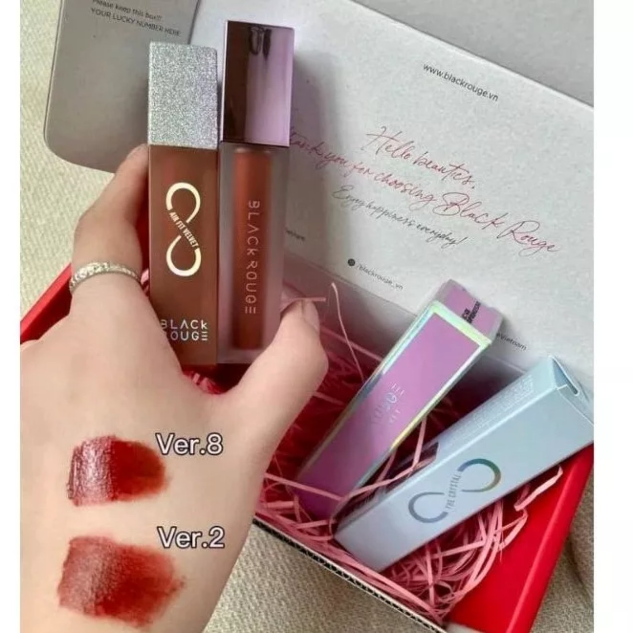 Son handmade A12 nắp tím siêu lì _ LIIN COMESTIC