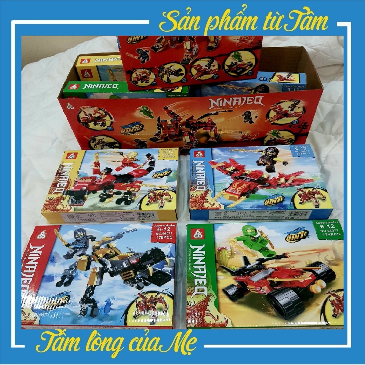 Lego ninja go cưỡi rồng biến hình 4in1