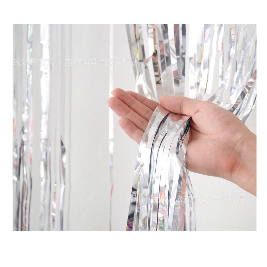 Rèm trang trí background sinh nhật, tiệc cưới kích thước 1*2m