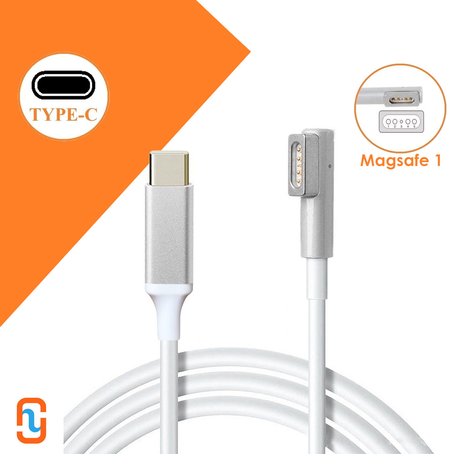 Cáp sạc apple type-c to magsafe 1