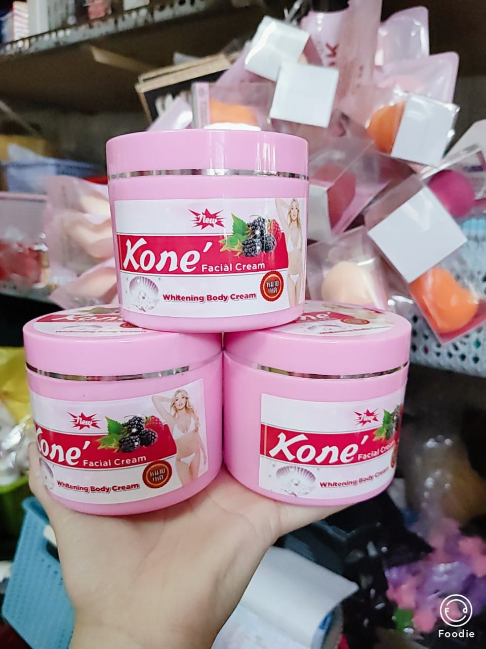 KEM BODY KONÉ SIÊU TRẮNG (loại không hộp)