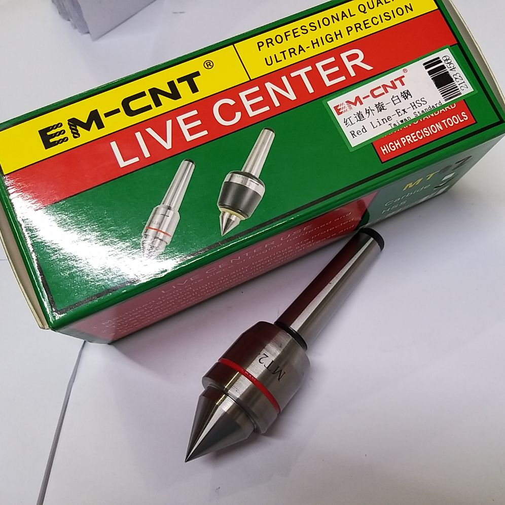 Chống tâm sống máy tiện em-cnt thép gió- quay thân mt2