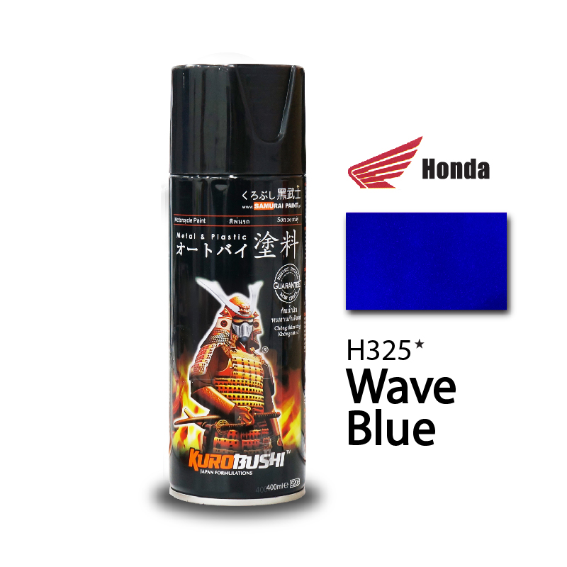 Sơn xịt xe máy Samurai H325 màu xanh dương wave